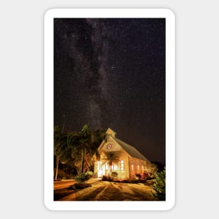 The Chapel Under the Stars Sticker